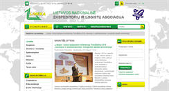 Desktop Screenshot of lineka.lt
